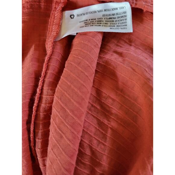 Universal Thread Women’s Orange Balloon Sleeve Oversized Poet Blouse Small NWOT - Picture 5 of 7